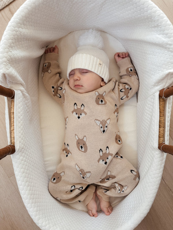 woodland-jacquard-jumpsuit Luna and Luca - Sophia's Style-1